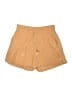 Roxy 100% Cotton Solid Tan Khaki Shorts Size M - photo 1