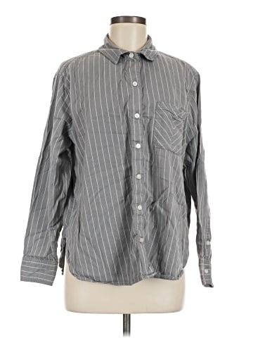 Aerie Long Sleeve Button-Down Shirt (view 1)