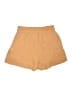 Roxy 100% Cotton Solid Tan Khaki Shorts Size M - photo 2
