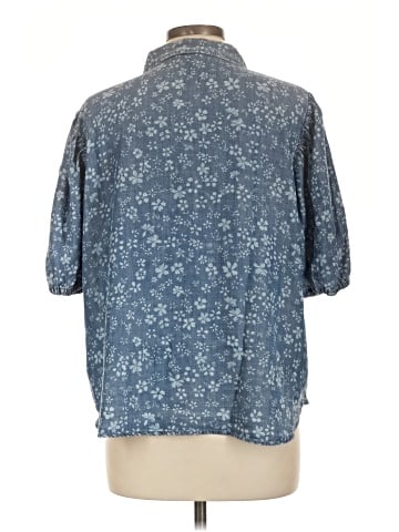 Splendid 3/4 Sleeve Button-Down Shirt (view 2)