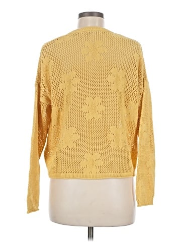 Madewell Floral Open-Stitch Cardigan Sweater (view 2)