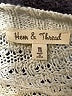 Hem & Thread Ivory Pullover Sweater Size M - photo 7