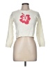 RSQ Floral Ivory Pullover Sweater Size M - photo 1