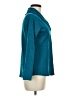 L.L.Bean 100% Polyester Teal Long Sleeve Top Size M - photo 4
