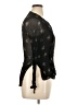 Zara Basic 100% Polyester Black Long Sleeve Blouse Size XL - photo 4