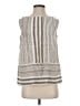 J.Jill 100% Linen Silver Sleeveless Blouse Size XS - photo 1
