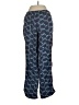 E by Eloise 100% Polyester Paisley Blue Casual Pants Size S - photo 2