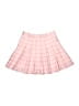 Romwe 100% Cotton Plaid Pink Skort Size S - photo 1