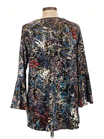 Investments 3/4 Sleeve Blouse (view 2)