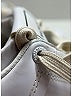 Balmain 100% Leather White Sneakers Size 8 - photo 5