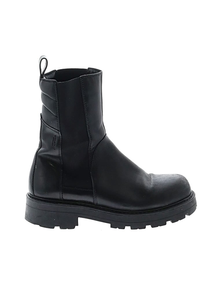 Pre-owned Assorted Brands Ankle Boots In Black