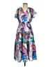 Umgee Tropical Blue Casual Dress Size M - photo 1