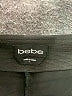 Bebe Solid Black Active Pants Size L - photo 4
