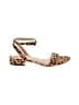 Cushionaire Animal Print Tan Sandals Size 9 - photo 1