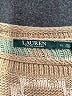 Lauren by Ralph Lauren Print Tan Pullover Sweater Size XL - photo 7