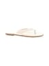 J.Crew Factory Store Ivory Flip Flops Size 11 - photo 1
