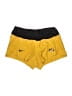 Nike 100% Polyester Color Block Yellow Athletic Shorts Size S - photo 1
