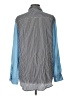 Equipment Color Block Blue 3/4 Sleeve Button-Down Shirt Size L - photo 2
