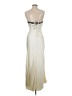 Here Comes the Sun 100% Polyester Ivory Cocktail Dress Size 6 - photo 2