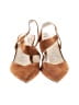 Calvin Klein Color Block Tan Heels Size 8 1/2 - photo 2