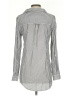 Sanctuary Stripes Silver Long Sleeve Blouse Size XS - photo 2