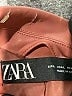 Zara 100% Polyester Brown Burgundy Jacket Size L - photo 6