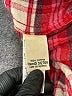 L.L.Bean 100% Cotton Plaid Red Long Sleeve Button-Down Shirt Size XL (tall) - photo 8