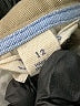 Lands' End 100% Cotton Solid Tan Khakis Size 12 - photo 4