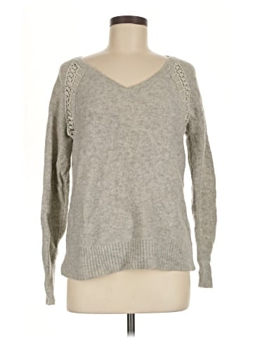 Knitted & Knotted Pullover Sweater (view 1)