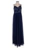 DB Studio 100% Polyester Blue Cocktail Dress Size 2 - photo 1