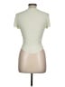 Zara Ivory Short Sleeve Turtleneck Size L - photo 2