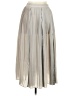 ASOS 100% Polyester Silver Formal Skirt Size 6 - photo 1