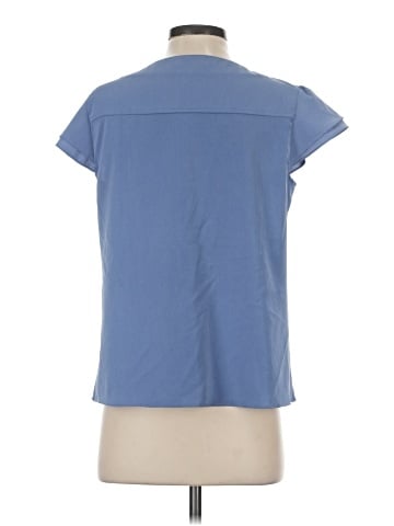 Allegra K Short Sleeve Blouse (view 2)