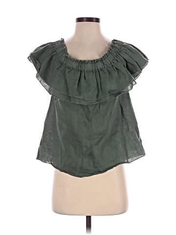 Young Fabulous & Broke Short Sleeve Blouse (view 1)