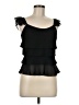 Robbie Bee 100% Polyester Black Sleeveless Blouse Size 6 - photo 1