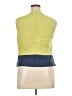 Kasper Color Block Yellow Sleeveless Top Size 14 (petite) - photo 2
