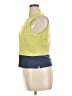 Kasper Color Block Yellow Sleeveless Top Size 14 (petite) - photo 5