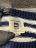 Quiksilver 100% Cotton Stripes Blue Pullover Sweater Size M - photo 8