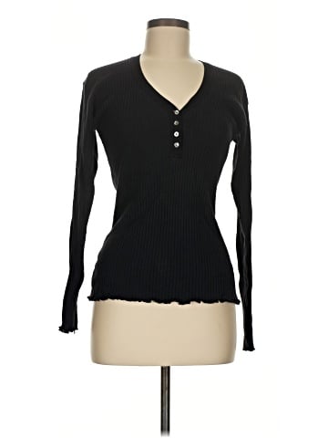Armani Exchange Long Sleeve Polo (view 1)