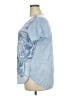 Faded Glory 100% Polyester Paisley Blue Short Sleeve T-Shirt Size XXL - photo 5