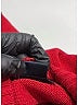 Burberry Plaid Red Houndstooth Zip Up Sweater Size 14 - photo 6