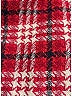 Burberry Plaid Red Houndstooth Zip Up Sweater Size 14 - photo 3