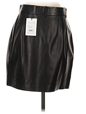 Theory Leather Skirt (view 2)