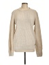 Guess Solid Ivory Pullover Sweater Size L - photo 1
