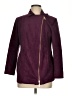 Chico's Burgundy Coat Size Med (1) - photo 1