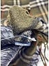 Burberry 100% Cashmere Plaid Brown Green scarf One size - photo 3