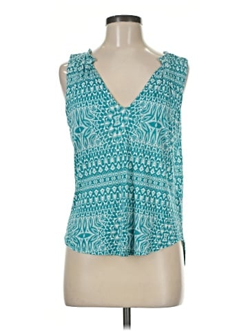 Velvet Sleeveless Blouse (view 1)