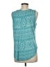 Velvet 100% Rayon Teal Sleeveless Blouse Size M - photo 2