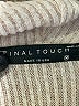 Final Touch Tan Sweater Vest Size M - photo 7