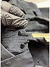 Burberry 100% Polyester Black Trenchcoat Dress Size 10 - photo 10